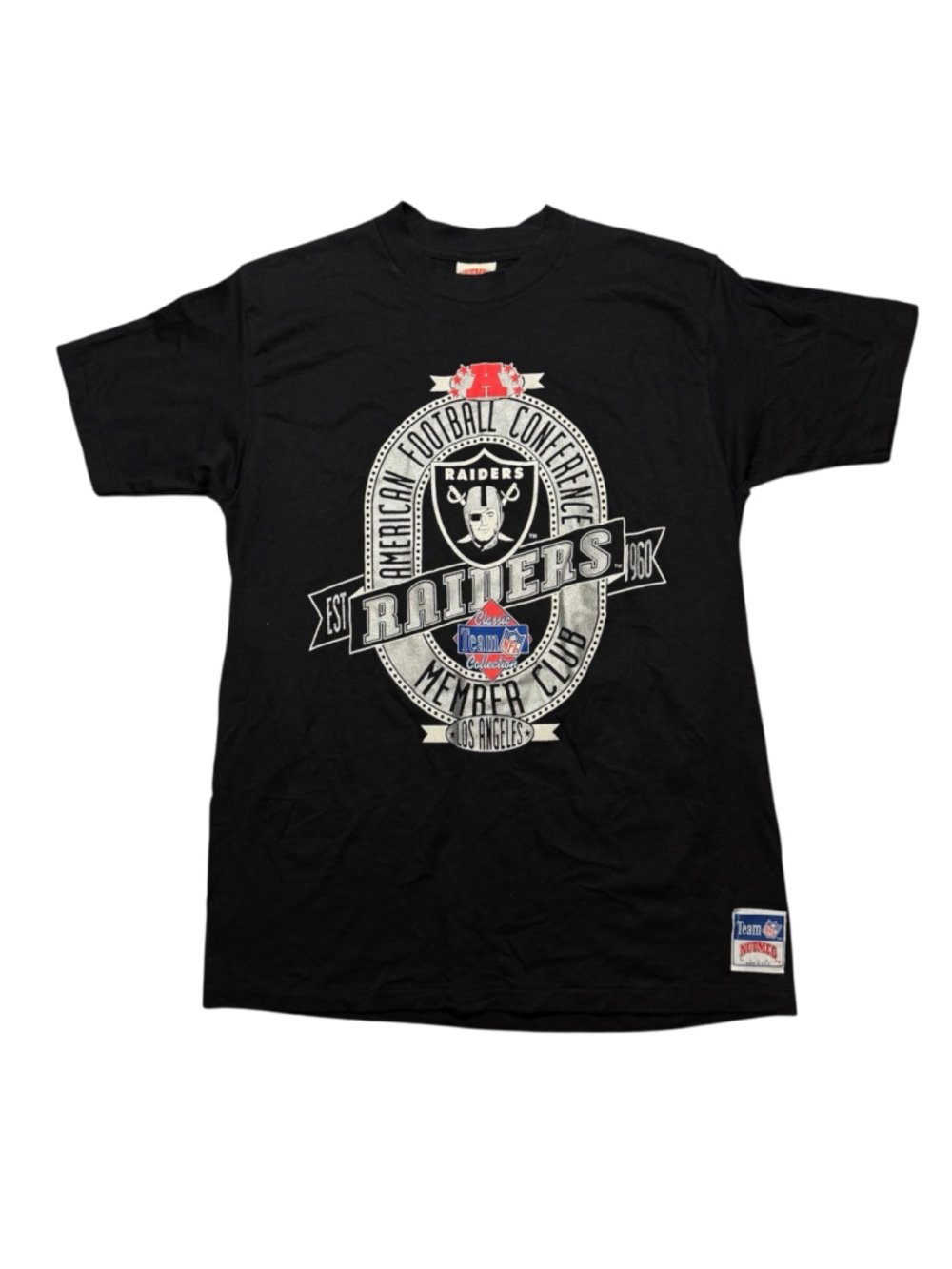 Vintage 90’s Nutmeg Las Vegas Raiders Single Stitch Shirt XL